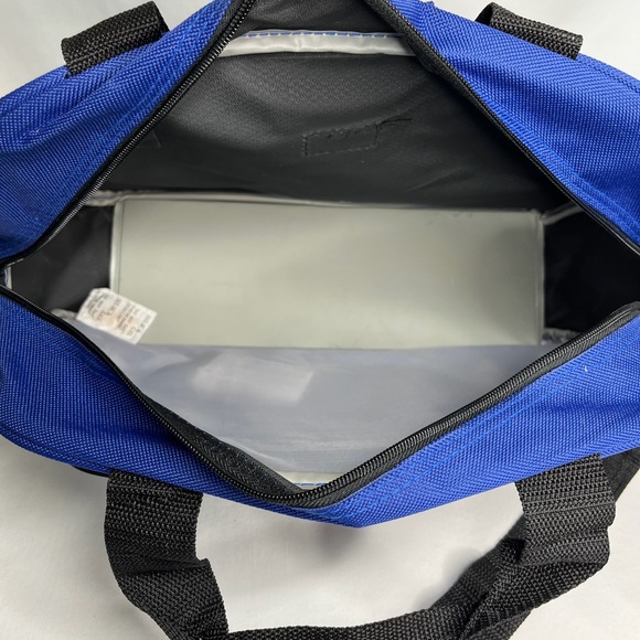 New Royal Blue Moda Design Carry On Travel Bag With Shoulder Strap - Picture 3 of 14